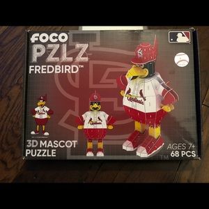 STL Cardinals Fredbird 68 pieces 3D Puzzle FOCO